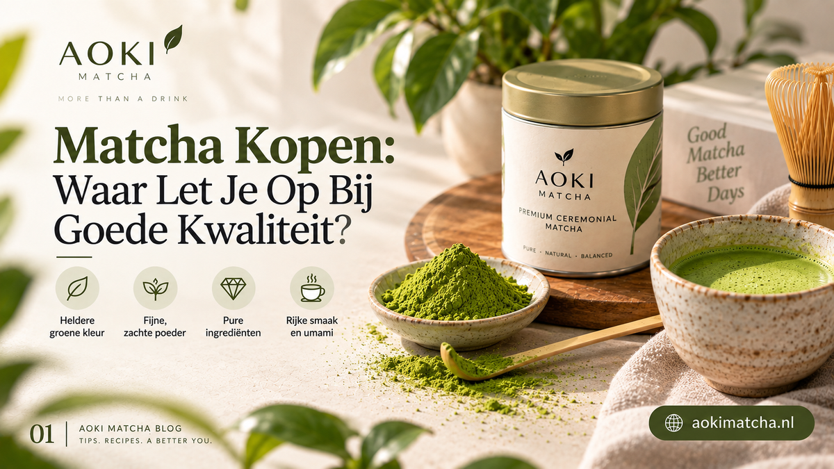 Matcha Kopen: Waar Let Je Op Bij Goede Kwaliteit?