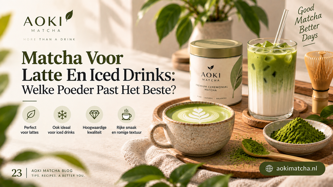 Matcha Voor Latte En Iced Drinks: Welke Poeder Past Het Beste?