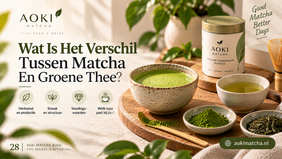 Wat Is Het Verschil Tussen Matcha En Groene Thee?