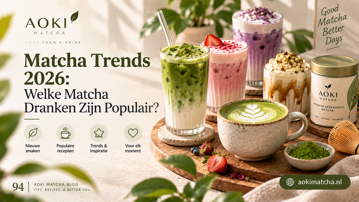 Matcha Trends 2026: Welke Matcha Dranken Zijn Populair?