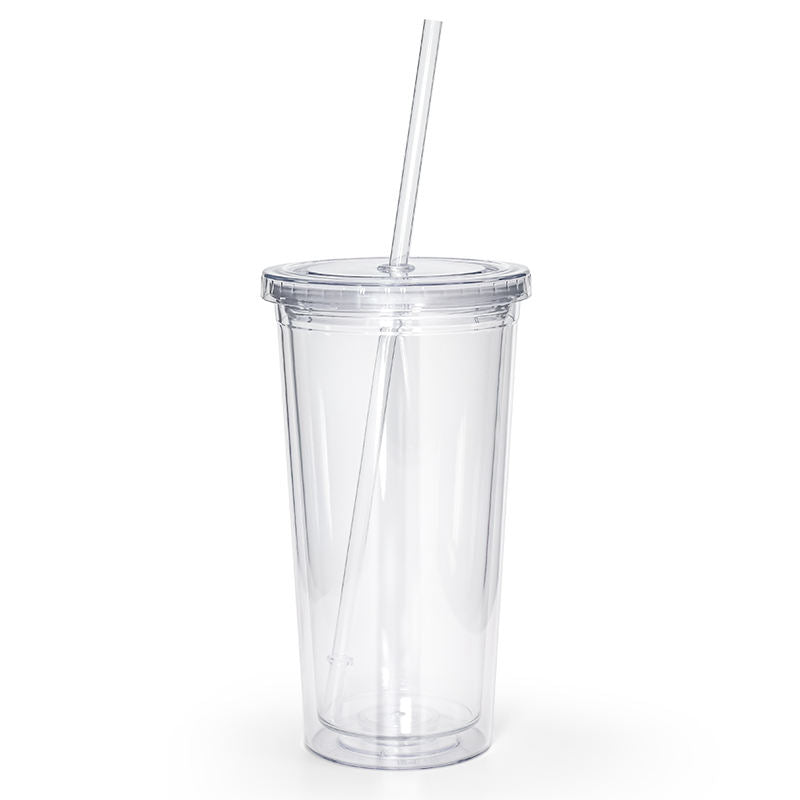 MatchaFlow Cup -  Dubbelwandige Beker (incl. rietje en deksel)