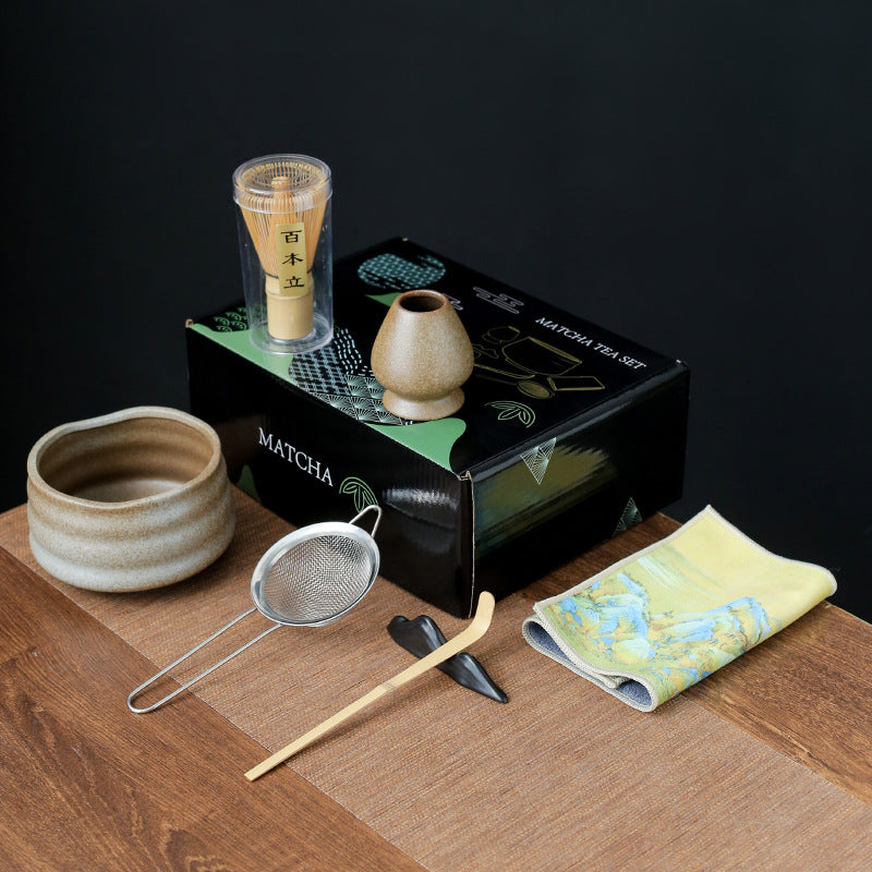 Ceremoniële 7-delige Whisk Set
