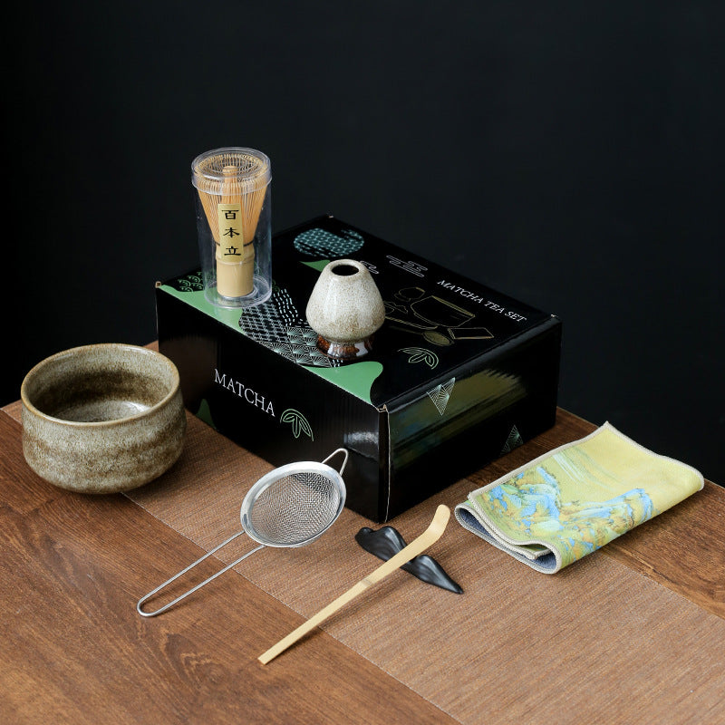 Ceremoniële 7-delige Whisk Set