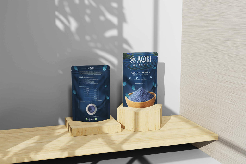 Aoki Blauwe Matcha - 100 gram