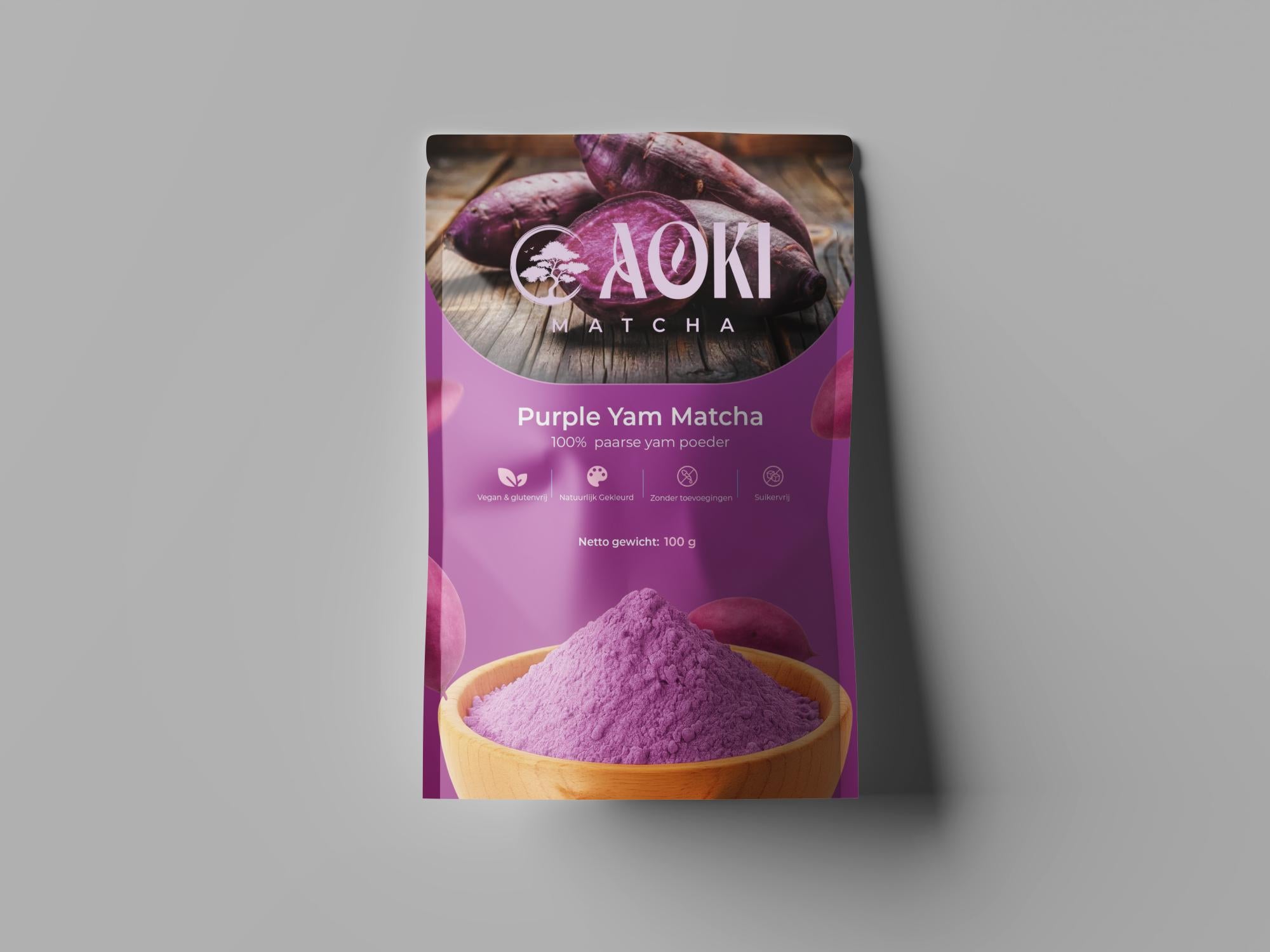 Aoki Purple Yam Matcha - 100 gram
