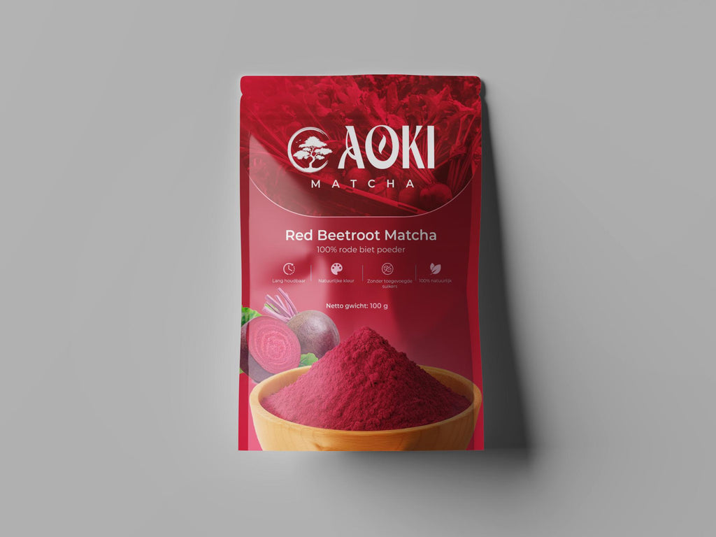 Aoki Red Beetroot Matcha - 100 gram
