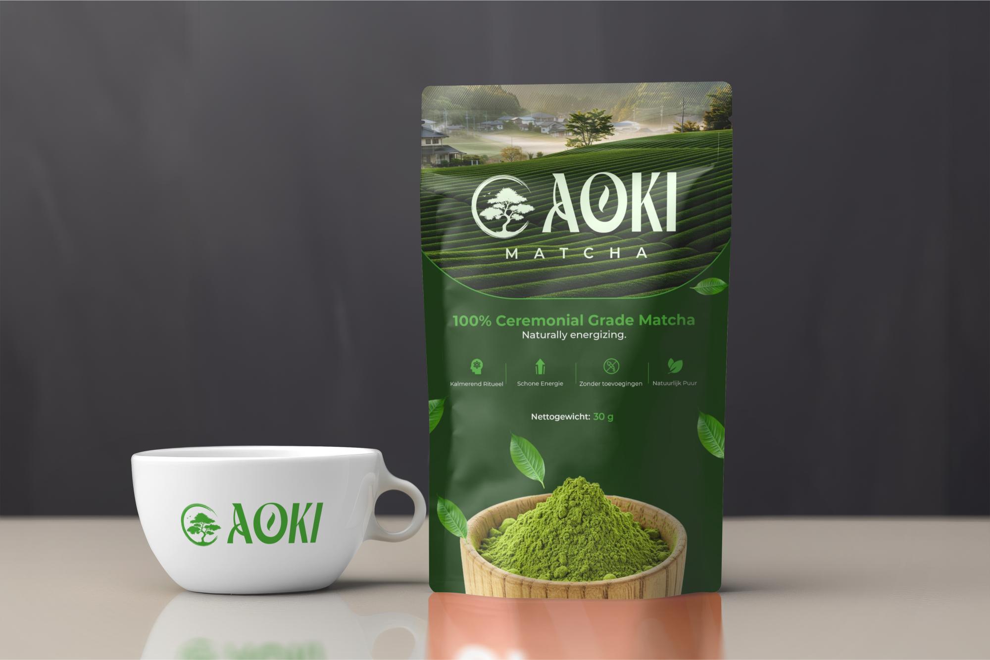 Aoki Ceremoniële Matcha 30 gram (1+1 gratis)