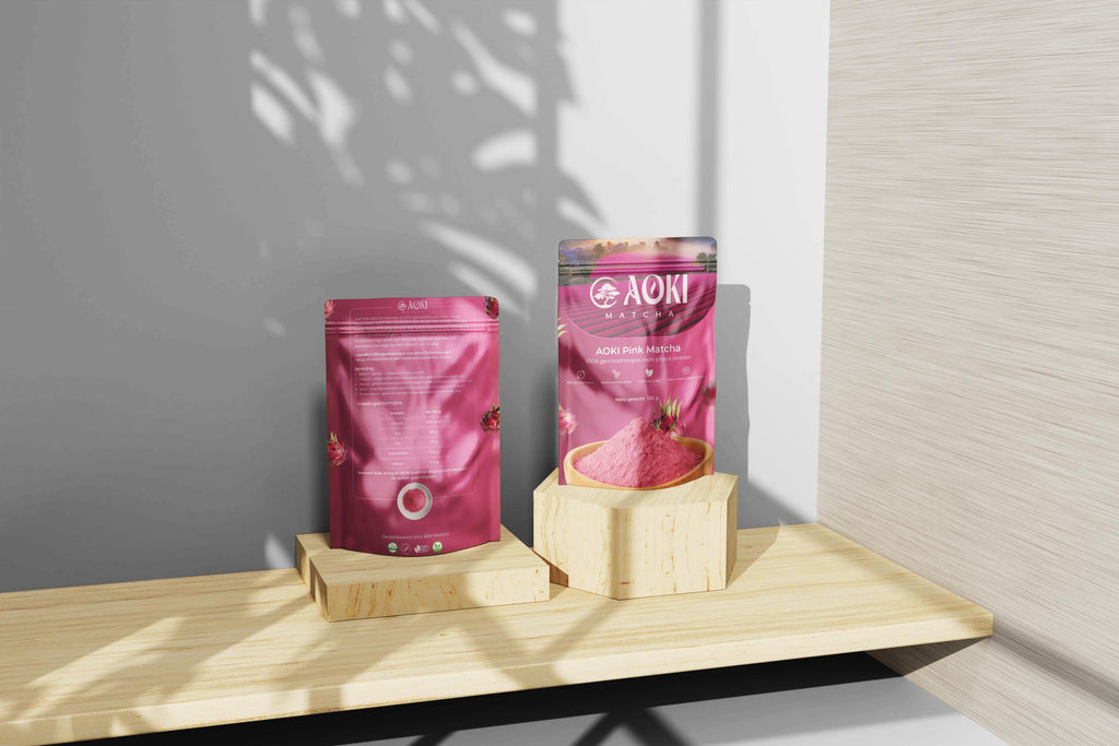 Aoki Pink Matcha - 100 gram