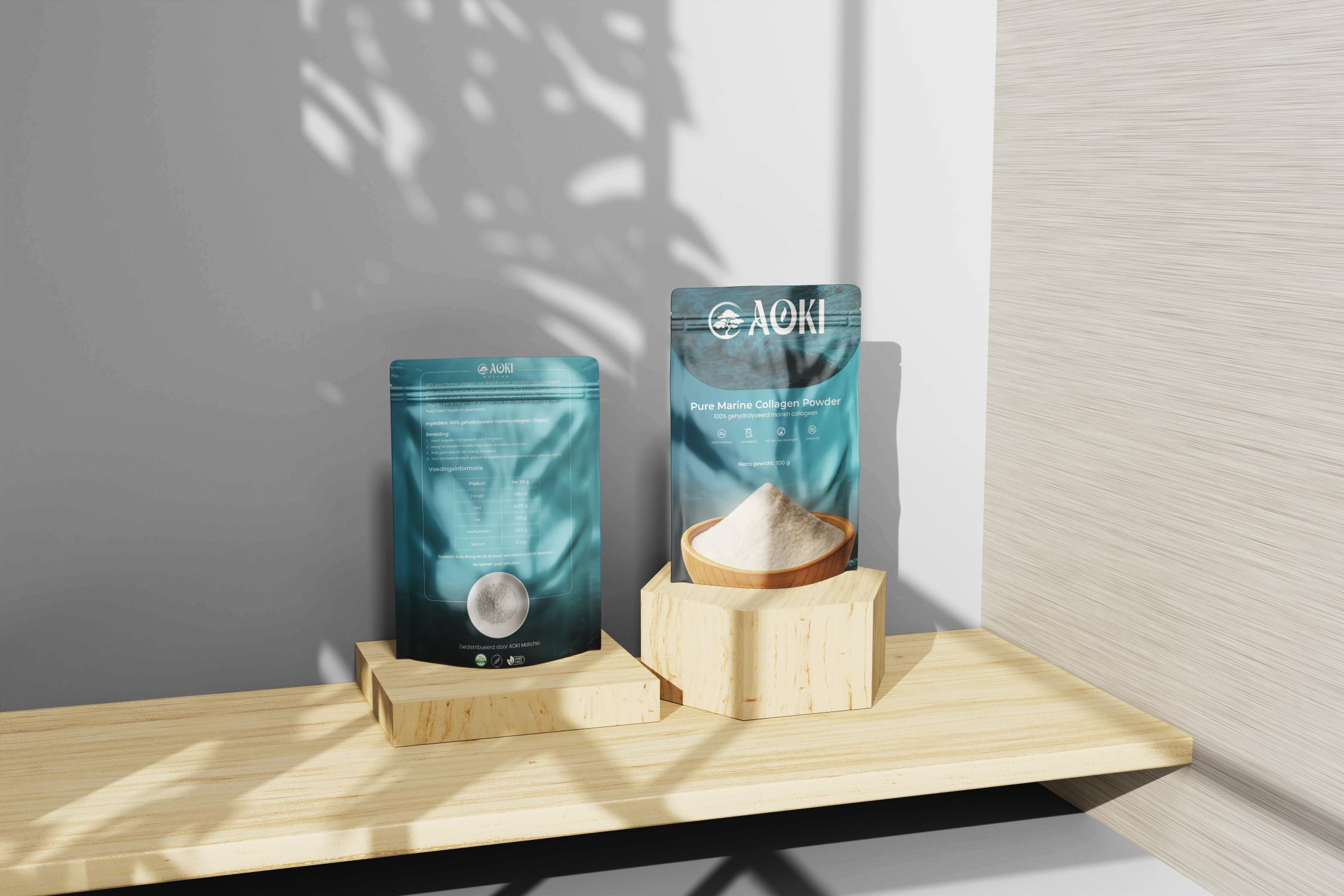 Aoki Pure Marine Collagen Powder - 100 gram